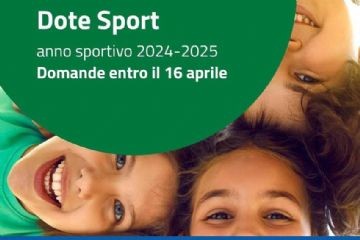 Presentazione domande per l&#39;erogazione della Dote Sport 2024/2025